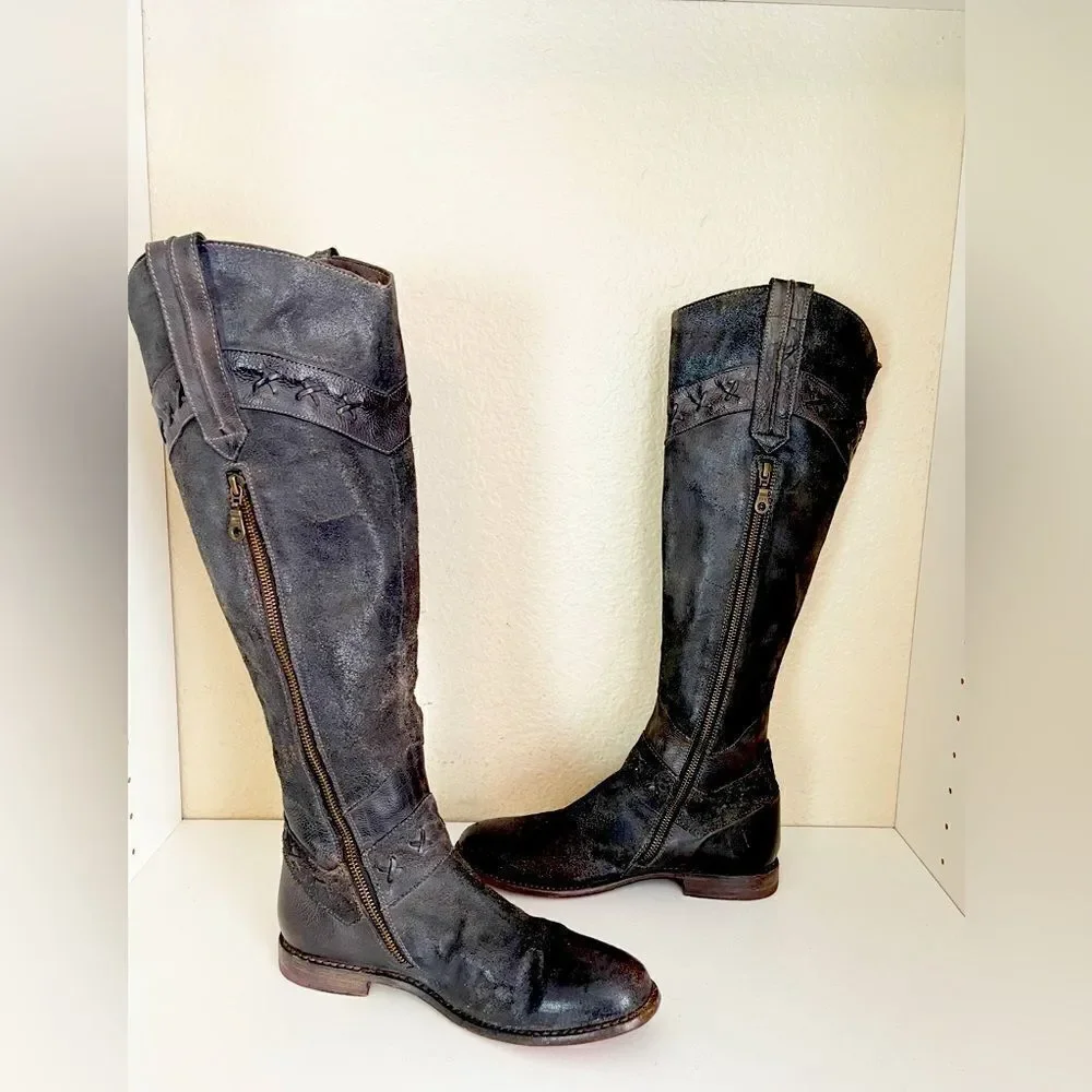 Bed Stu Midge knee high Western riding Boot 9.5/10